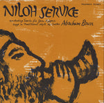 the album cover for Abraham Brun - Niloh Service: Concluding Service for Yom Kippur
