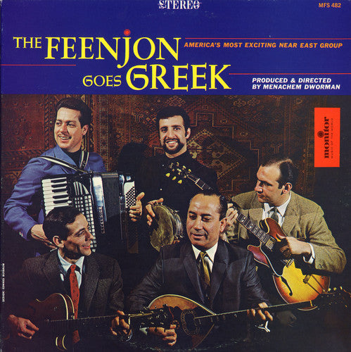 the album cover for The Feenjon Group - The Feenjon Goes Greek
