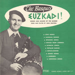 the album cover for Juan Oñatibia - Songs and Dances of the Basque (Euzkadi)