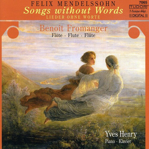 the album cover for B.F. Mendelssohn - Songs Without Words