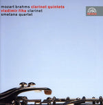 the album cover for Smetana Quartet - Clarinet Quintets