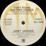 Janet Jackson : Don't Stand Another Chance (12", Maxi)