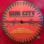 Artists United Against Apartheid : Sun City (LP, Album, Ltd, RE, RM, Red)