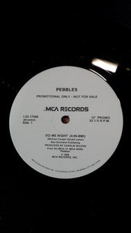 Pebbles : Do Me Right (12", Promo)