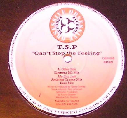 T.S.P. : Can't Stop The Feeling (12")