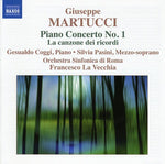 the album cover for G. MARTUCCI - Piano Concerto Bo 1 la Canzone Dei Ricordi