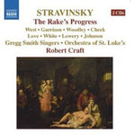 the album cover for Robert Craft - Rake's Progress