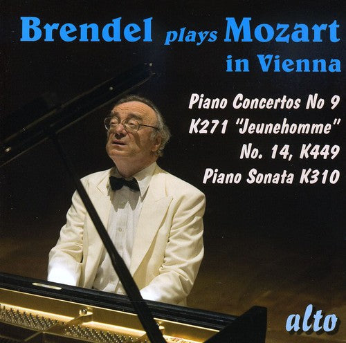 the album cover for Alfred Brendel; I Solisti Di Zagreb; Antonio Janigro - Brendel Plays Mozart: Piano Concertos & Piano