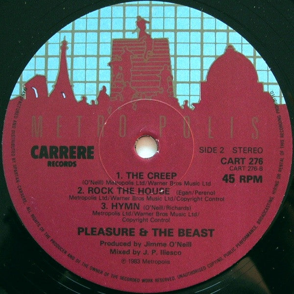 Pleasure And The Beast : Dr. Sex (12", EP)