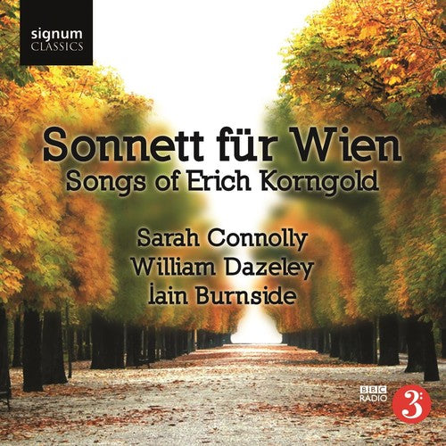 the album cover for Sarah Connolly - Songs of Erich Korngold