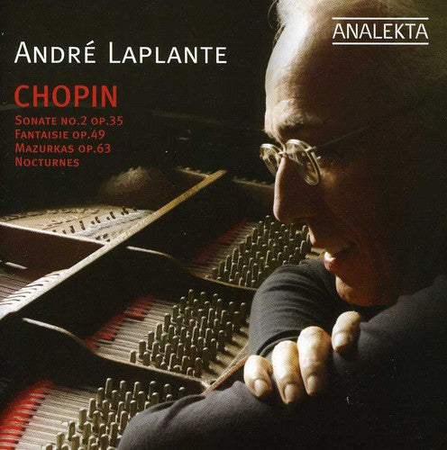 the album cover for André Laplante - Sonata / Fantaisie / Mazurkas / Nocturnes