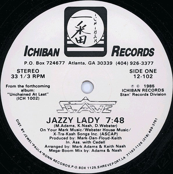 Slave : Jazzy Lady (12")