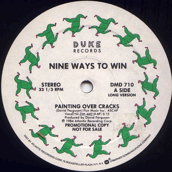 Nine Ways To Win : Painting Over Cracks (12", Promo)
