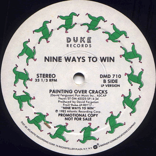 Nine Ways To Win : Painting Over Cracks (12", Promo)