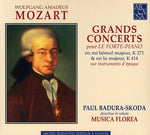 the album cover for W.A. Mozart - Great Piano Concertos