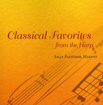 the album cover for Sally Fletcher - Classical Favorites from the Harp