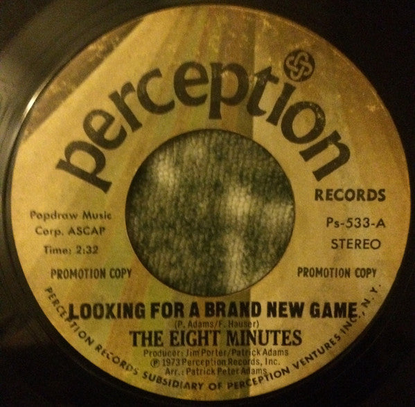 The Eight Minutes : Looking For A Brand New Game / Find The One Who Loves You (7", Promo)