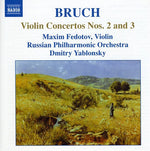 the album cover for Maxim Fedotov - Violin Concertos Nos 2 & 3