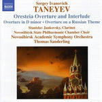 the album cover for Thomas Sanderling - Orchestral Works: Oresteia Overture & Interlude