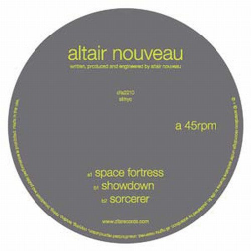 the album cover for Altair Nouveau - Space Fortress