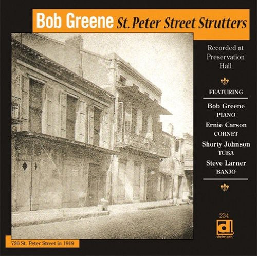the album cover for Bob Greene - St. Peter Street Strutters