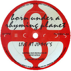 Octaves/Tremelos / Born Under A Rhyming Planet : Spike / Live At Jimmy's (12")