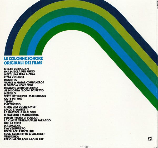 Ennio Morricone : Un Film Una Musica - Le Colonne Sonore Originali (2xLP, Comp, RP, 11/)