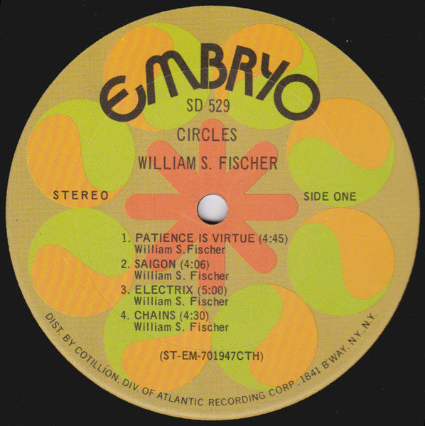 William S. Fischer : Circles (LP, Album, CTH)