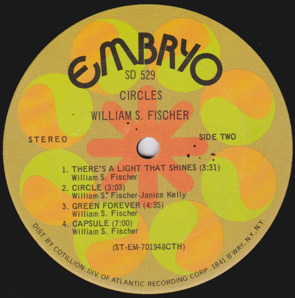 William S. Fischer : Circles (LP, Album, CTH)