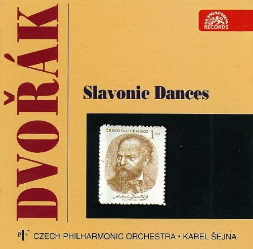 the album cover for Czech Po/Sejna - Slavonic Dances
