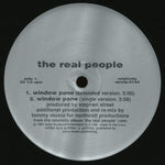 The Real People : Window Pane (12", Single, Promo)