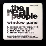 The Real People : Window Pane (12", Single, Promo)