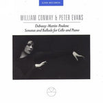 the album cover for Peter Evans - Sonatas & Ballads for Cello & Piano