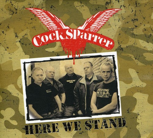 the album cover for Cock Sparrer - Here We Stand