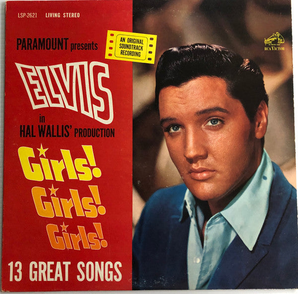 Elvis Presley : Girls! Girls! Girls! (LP, Album, Ind)