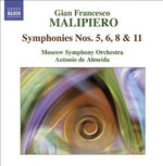 the album cover for Antonio De Almeida - Symphonies Nos 5 6 8 & 11