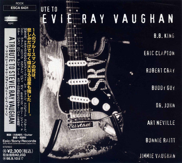 Various : A Tribute To Stevie Ray Vaughan (CD, Comp, Promo)