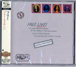 the album cover for Free - Free Live!