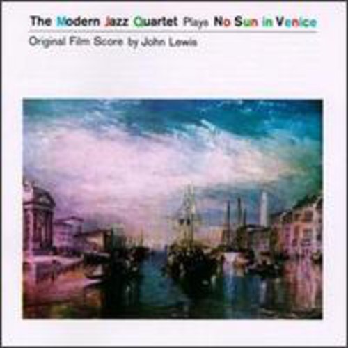 the album cover for The Modern Jazz Quartet - No Sun in Venice