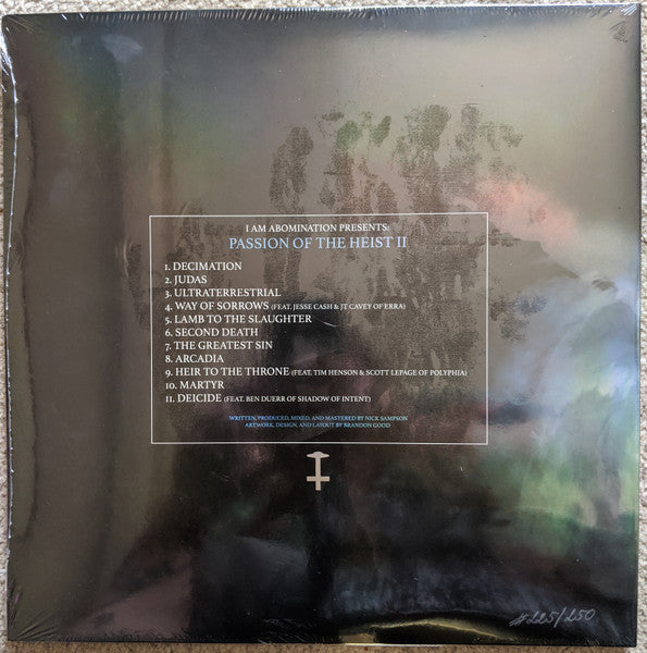 I Am Abomination : Passion of The Heist II (2xLP, Album, Ltd, Num, Tra)