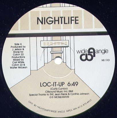 Nightlife (17) : Loc-It-Up (12")