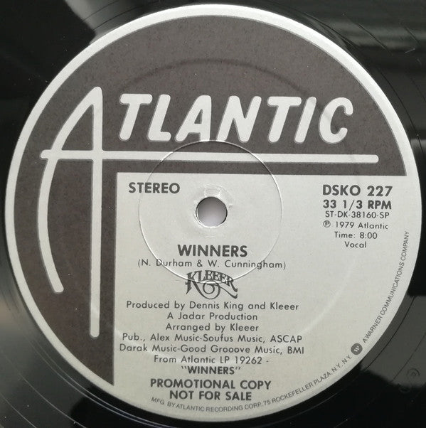 Kleeer : Winners (12", Promo)
