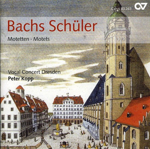 the album cover for Bach/Krebs/Homilius - Bach Schuler: Motets