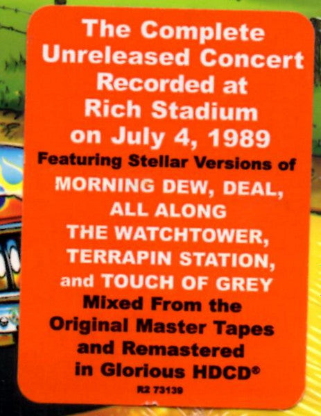 Grateful Dead* : Truckin' Up To Buffalo July 4, 1989 (2xHDCD, Album, RM)