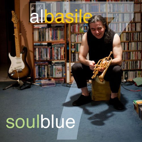 the album cover for Al Basile - Soul Blue 7
