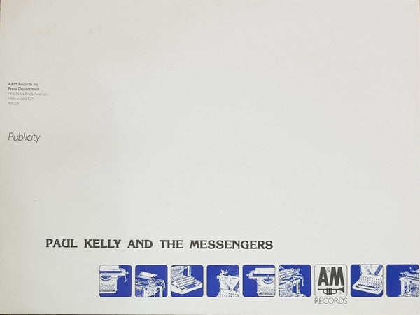 Paul Kelly And The Messengers : Darling It Hurts (12", Single, Promo)