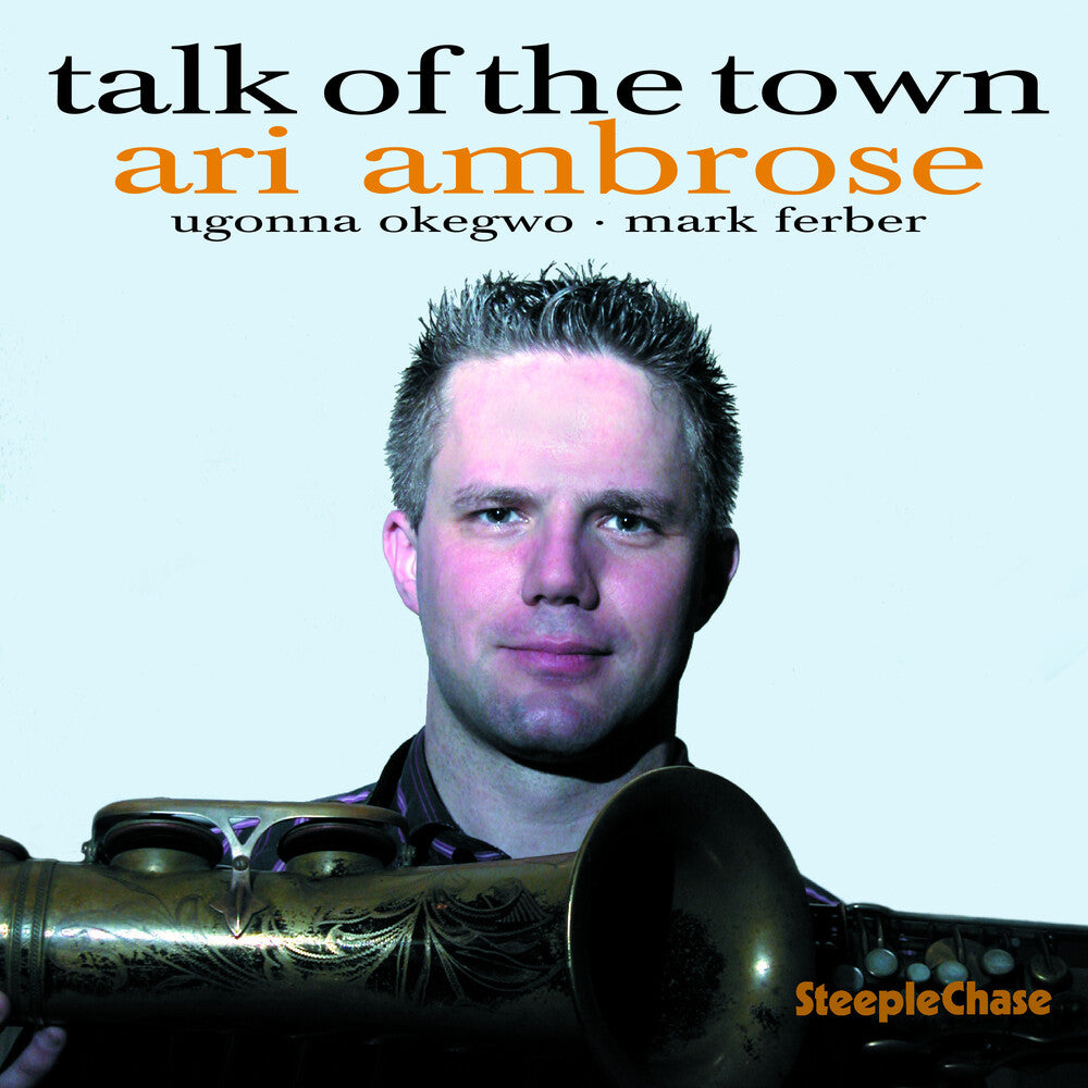the album cover for Ambrose Ari - Talk of the Town