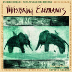 the album cover for Pierre Dørge - Whispering Elephants