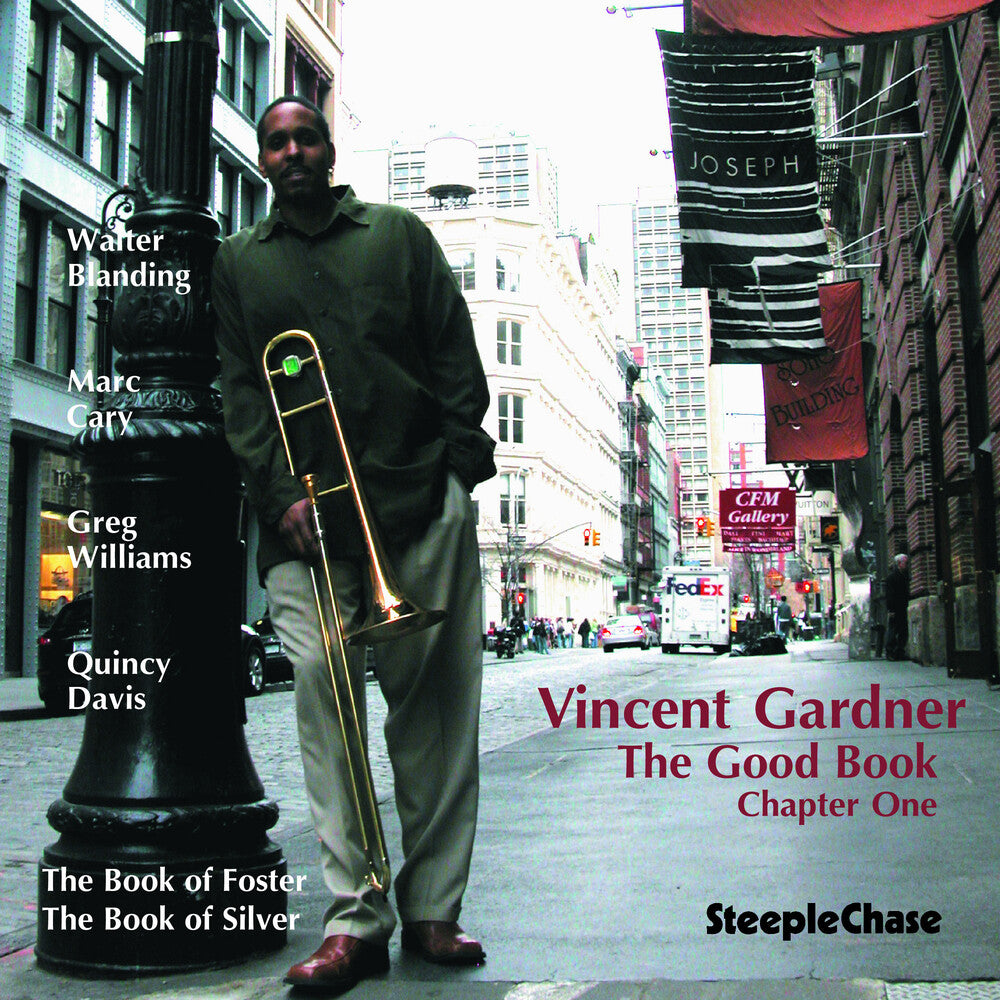 the album cover for Vincent Gardner - The Good Book, Chapter 1