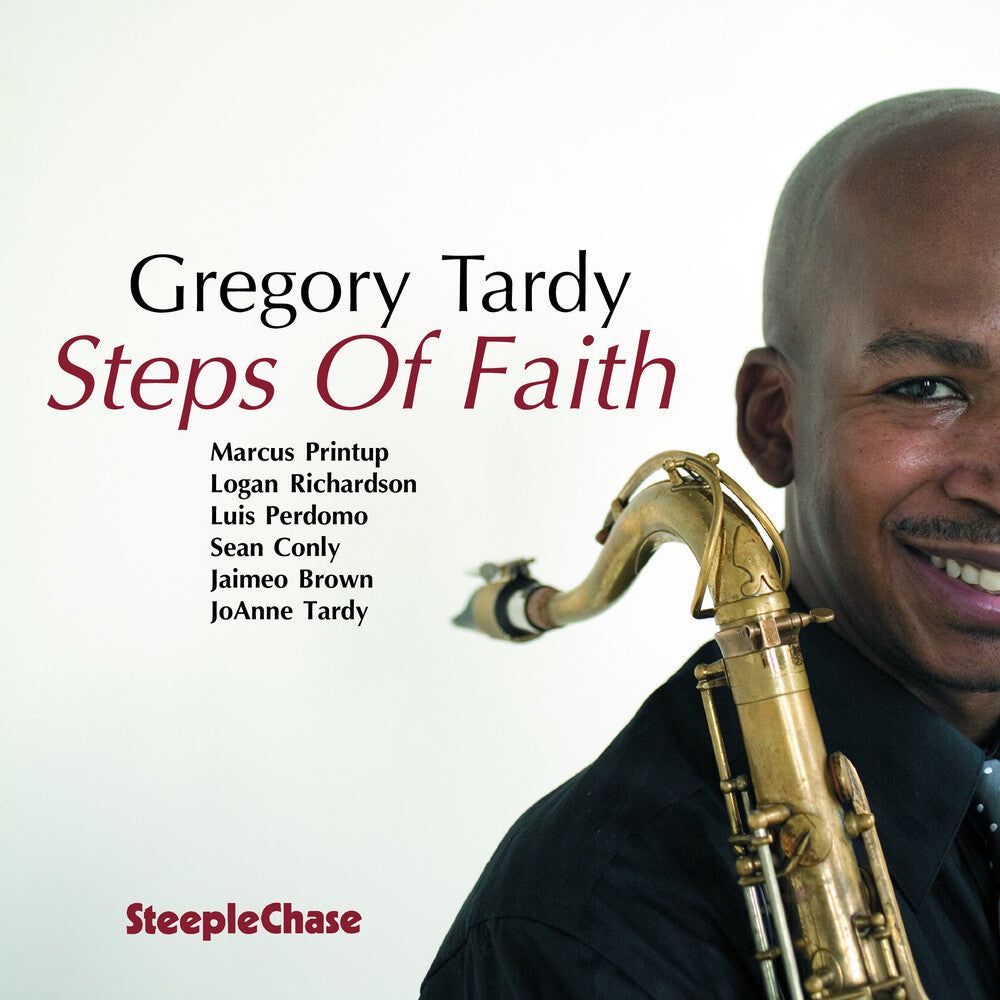the album cover for Tardy Gregory - Steps of Faith